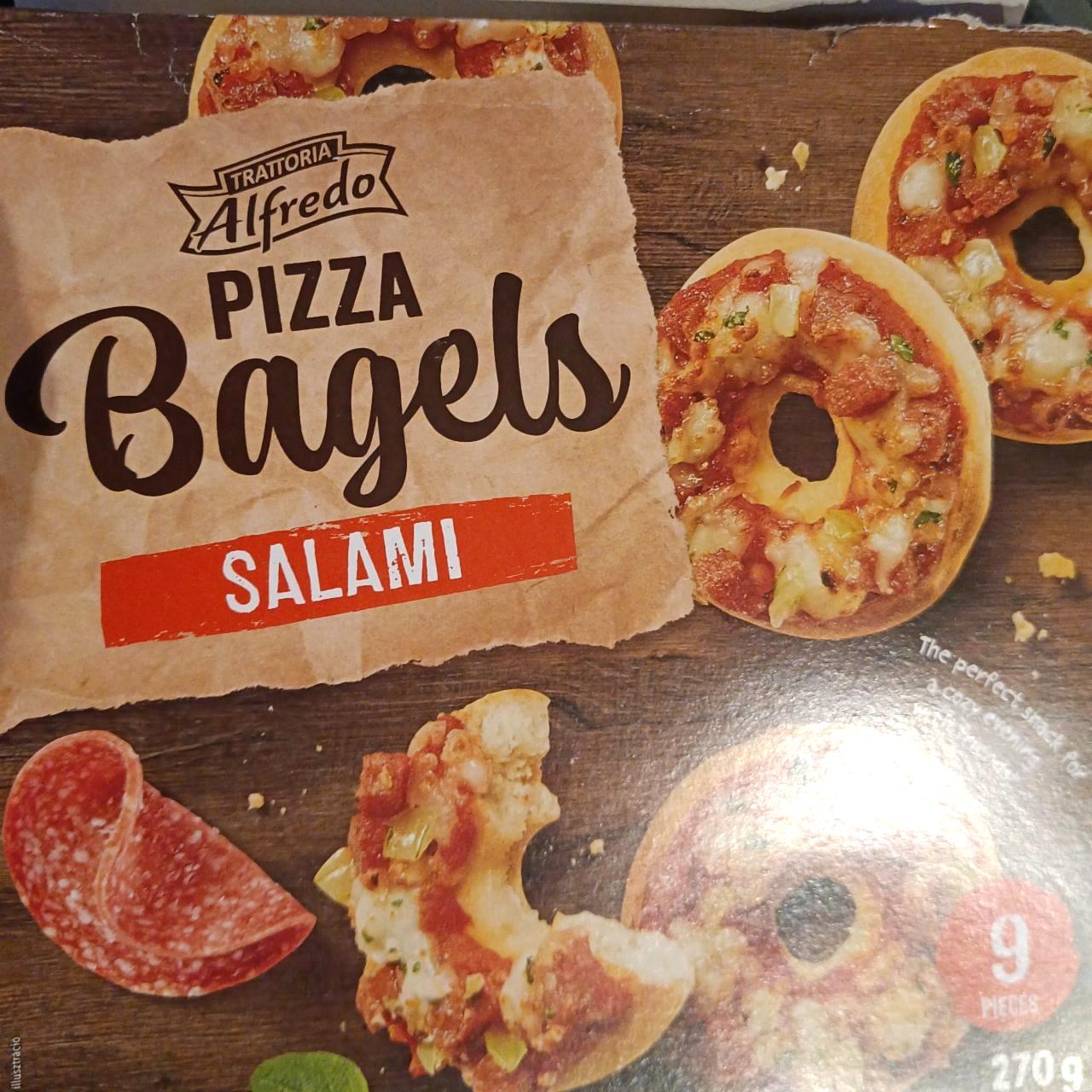 Képek - Pizza bagels Salami Trattoria Alfredo