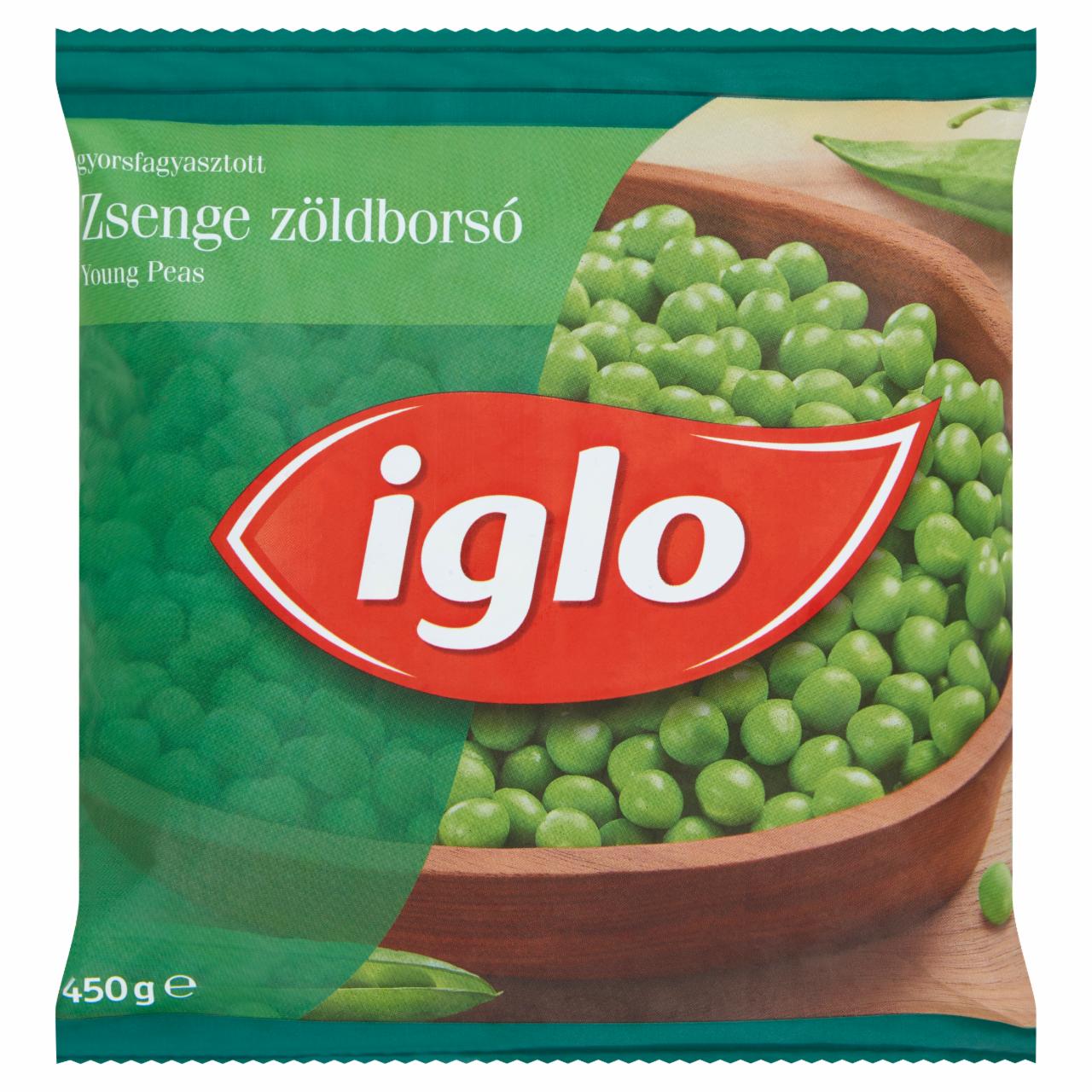 Képek - Iglo gyorsfagyasztott zsenge zöldborsó 450 g