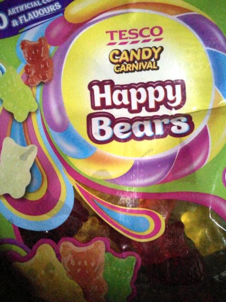 Képek - Tesco candy carnival happy bears gyümölcsízű gumicukor 