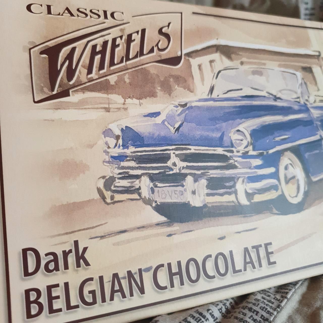 Képek - Belga étcsokoládé Classic Wheels