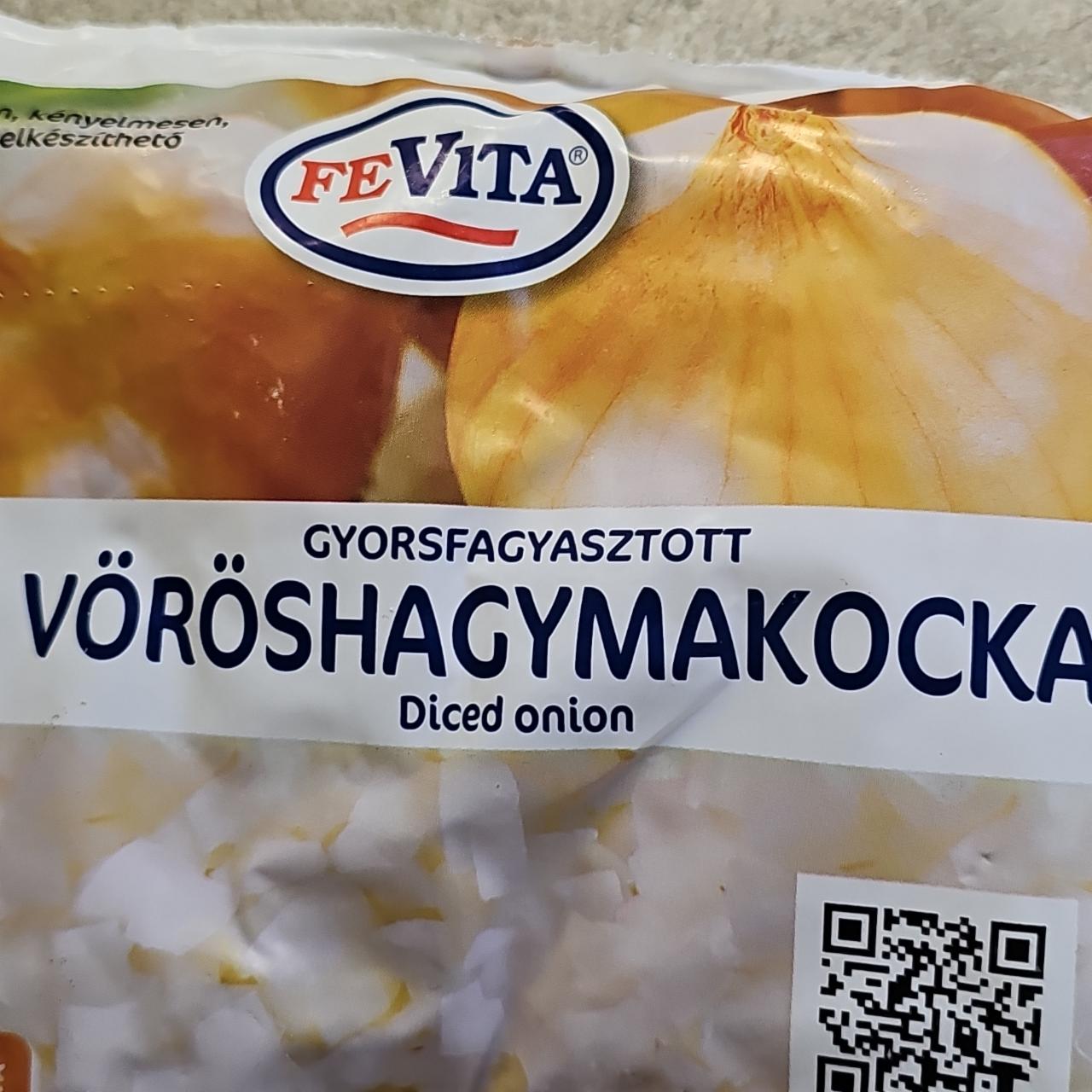 Képek - Vöröshagymakocka gyorsfagyasztott Fevita