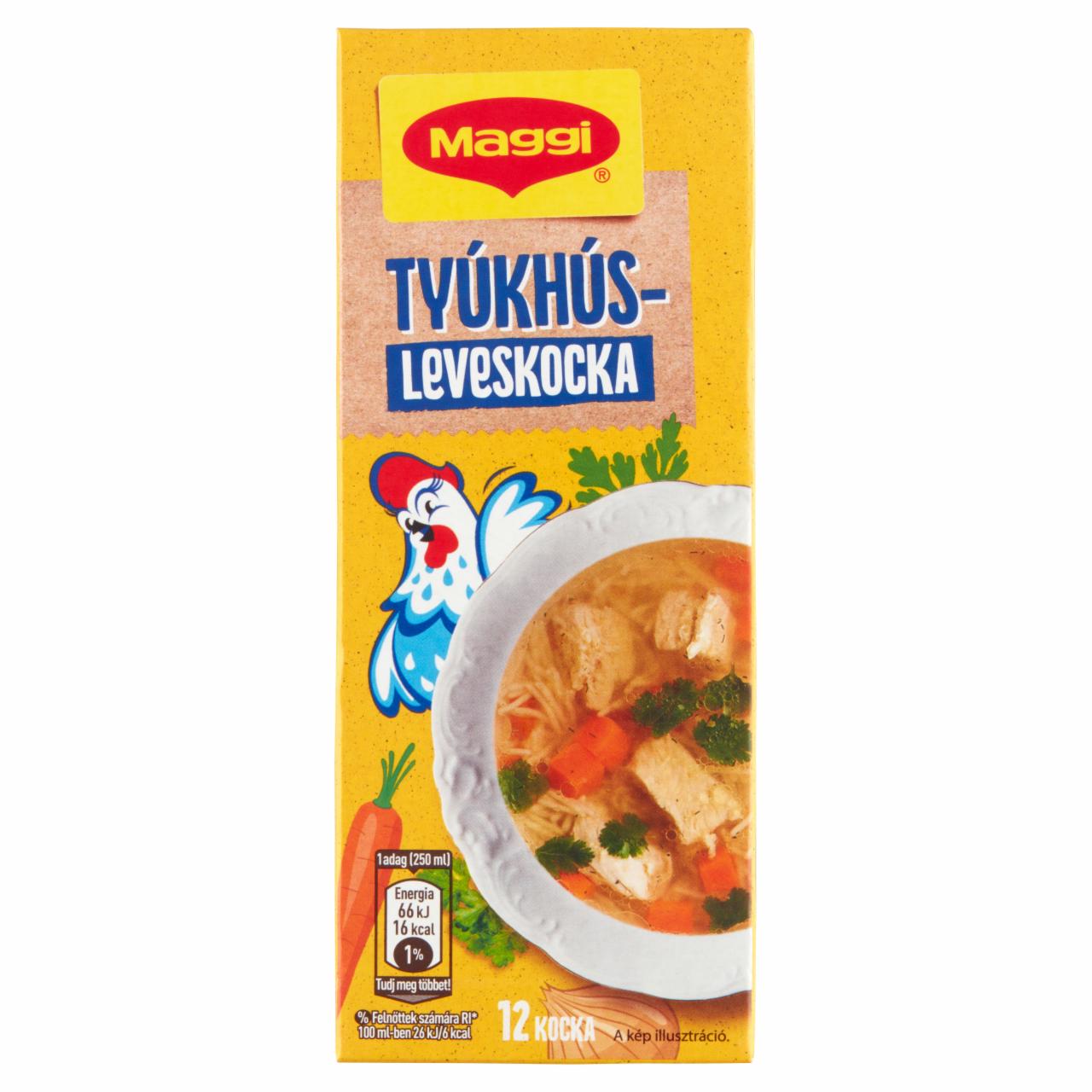 Képek - Maggi Tyúkhúsleveskocka 120 g