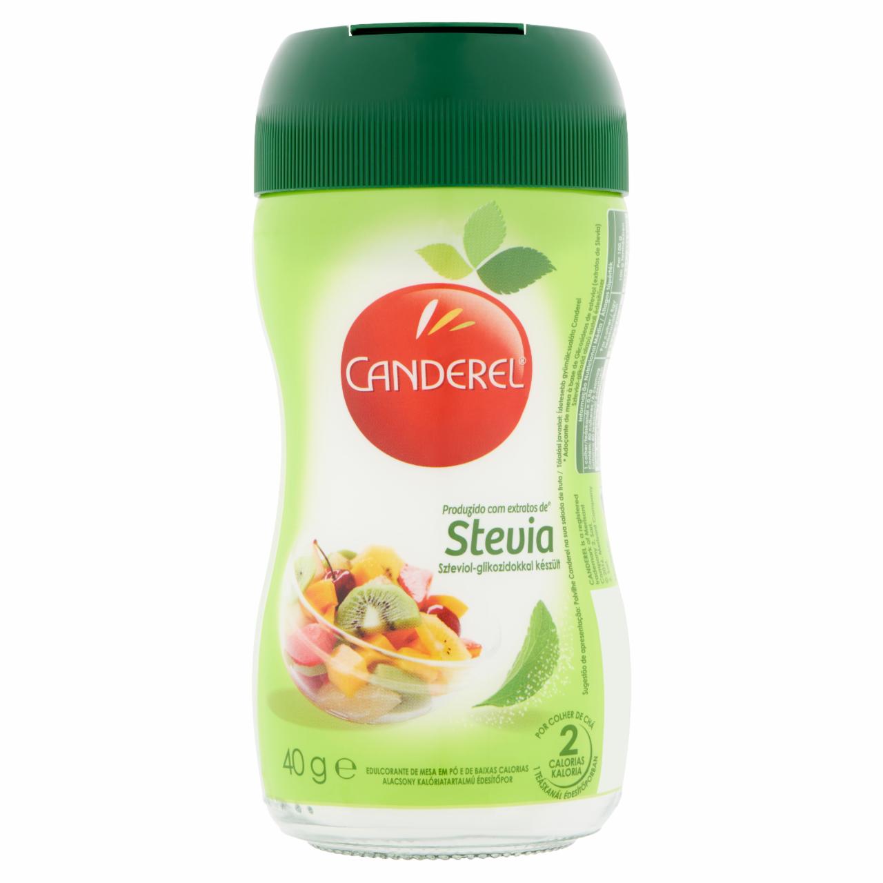 Képek - Canderel Stevia alacsony kalóriatartalmú édesítőpor 40 g