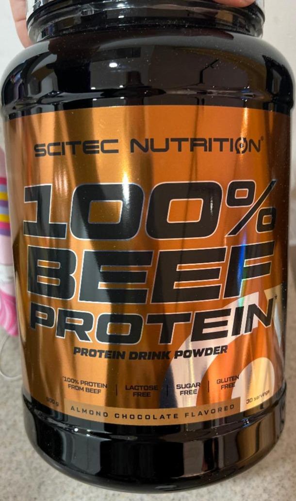 Képek - 100% Beef protein Almond chocolate flavored Scitec Nutrition