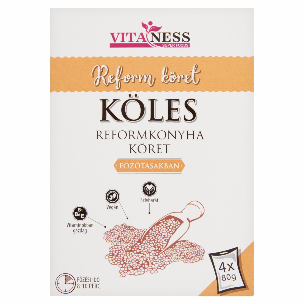 Képek - Vitaness Reform köret köles főzőtasakban 4 db 320 g