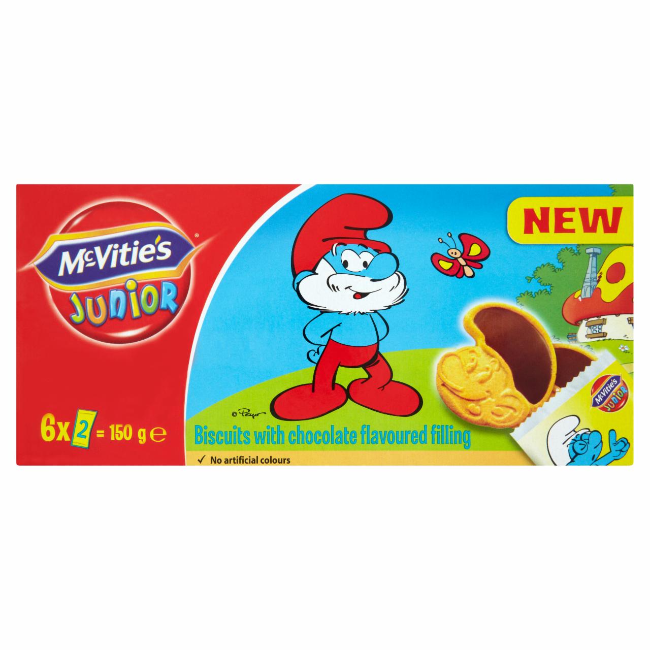 Képek - McVitie's Junior keksz kakaós ízű töltelékkel 150 g