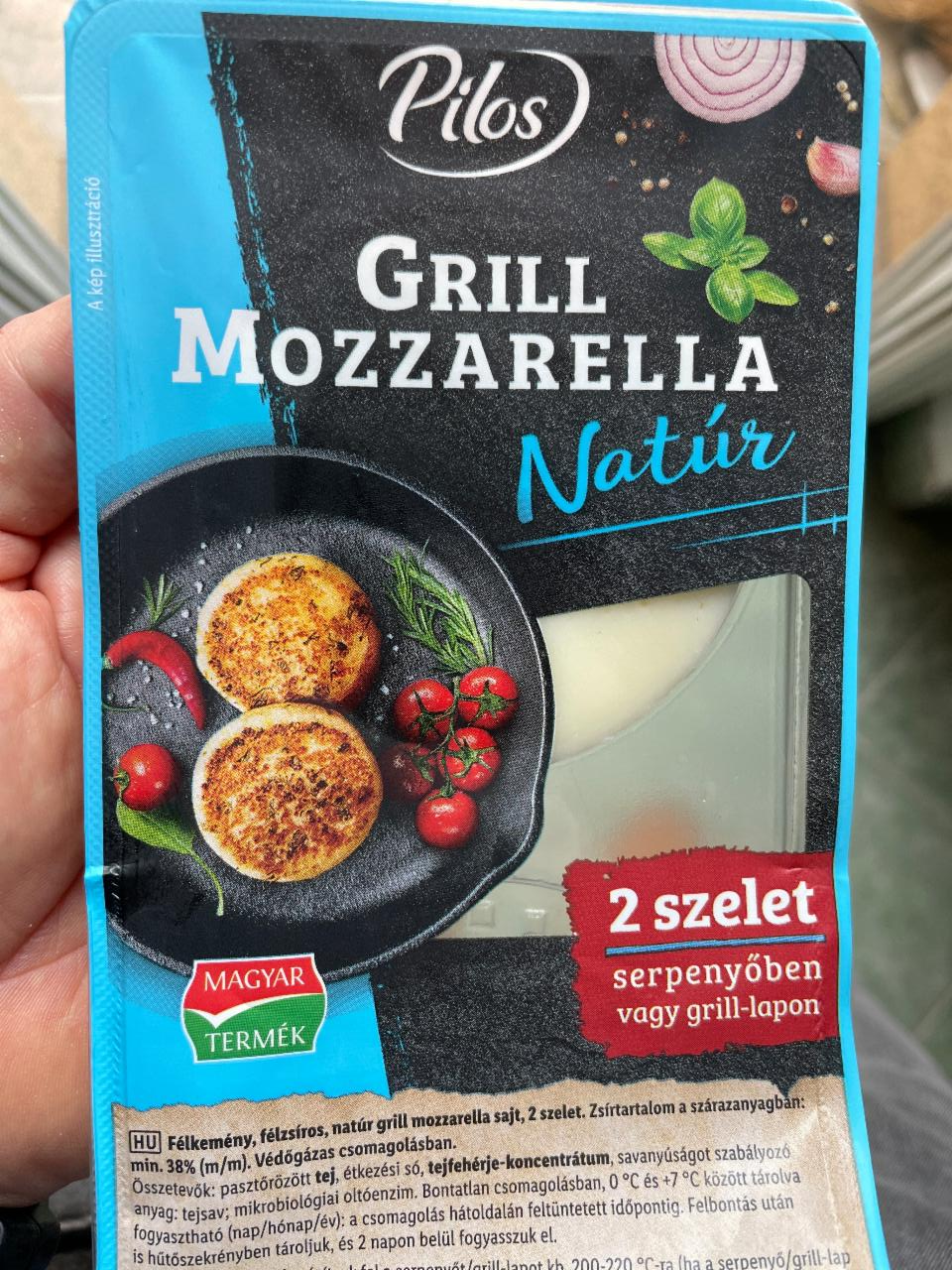 Képek - Grill Mozzarella Natúr Pilos