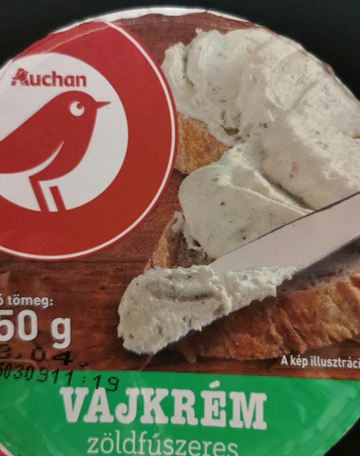Képek - Vajkrém zöldfűszeres Auchan