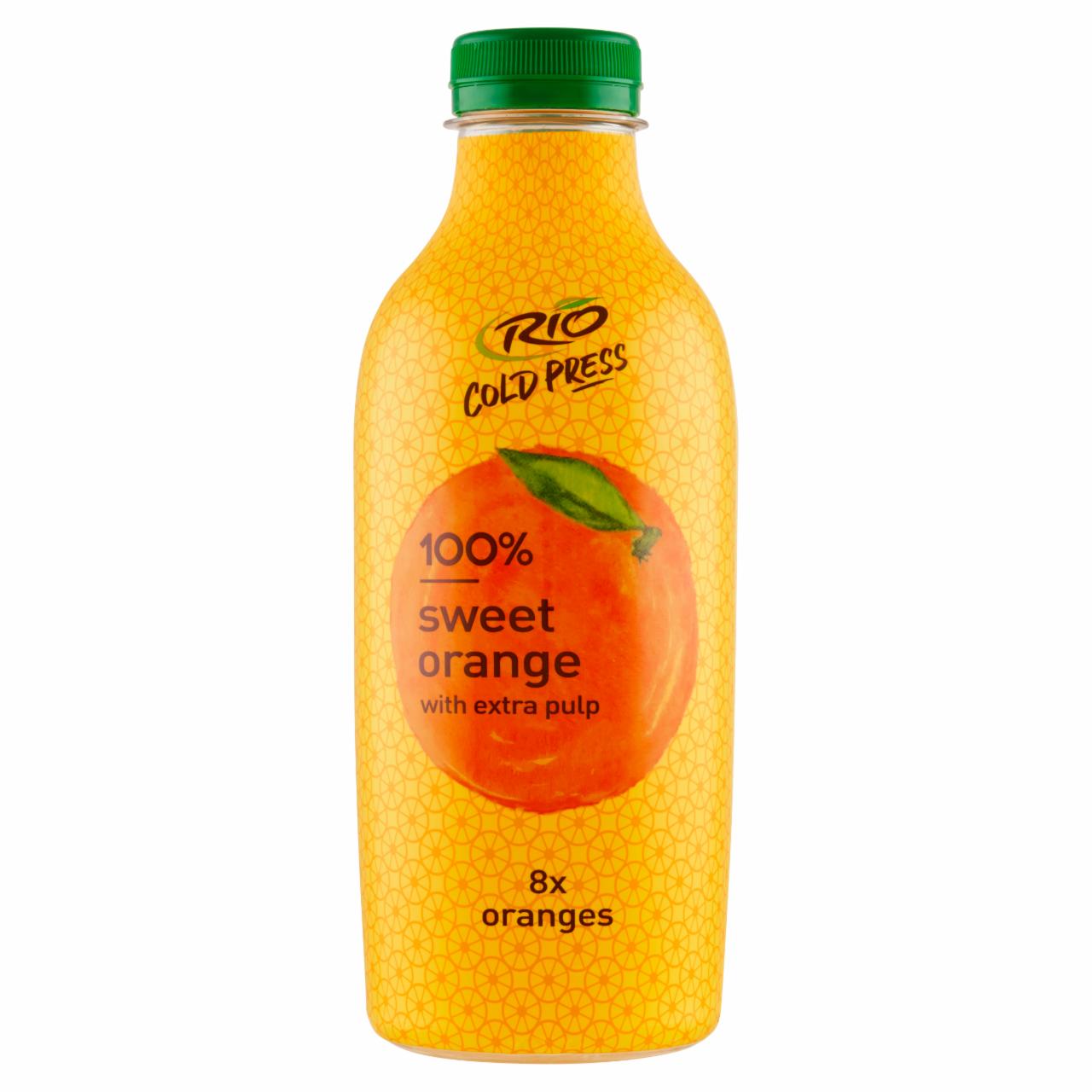 Képek - RIO 100% narancslé közvetlenül préselve, narancspéppel 750 ml