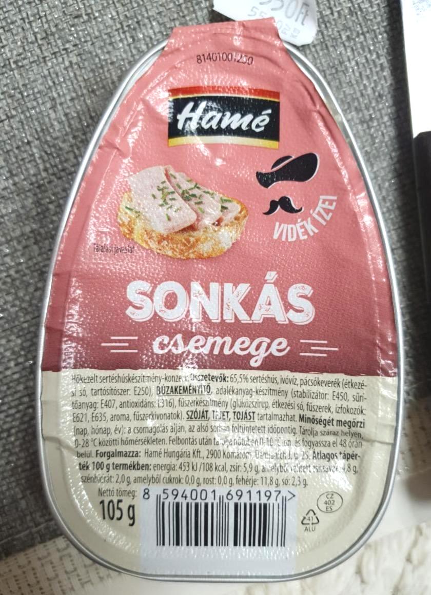 Képek - Hamé sonkás csemege 105 g