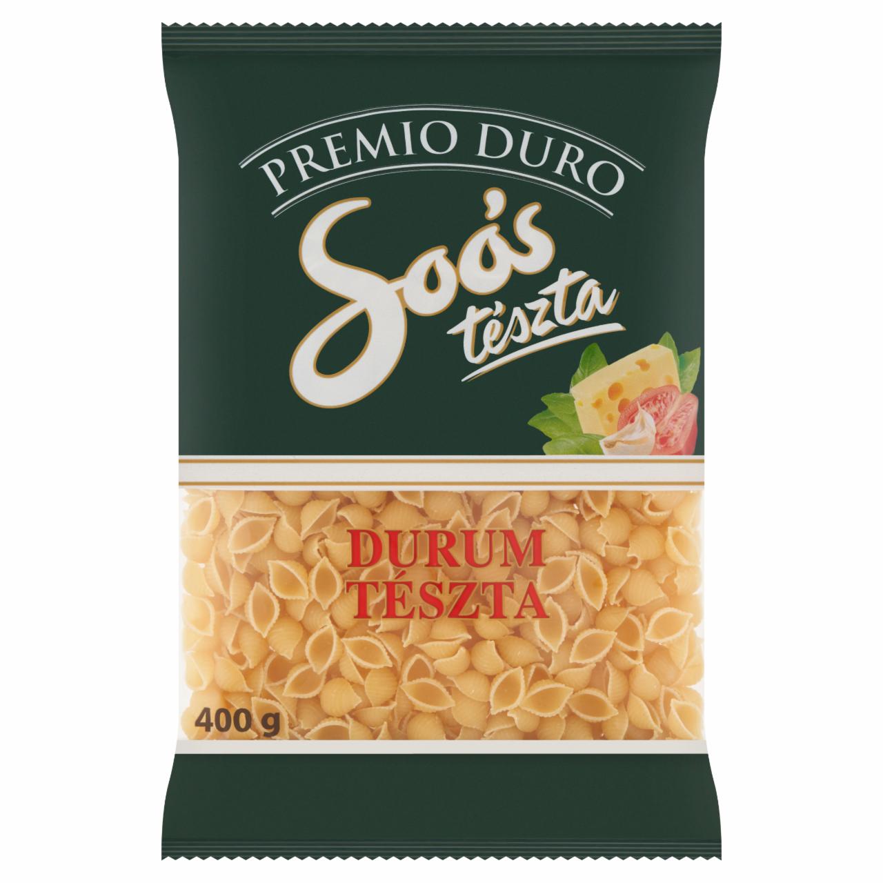 Képek - Soós Premio Duro kagyló durum száraztészta 400 g