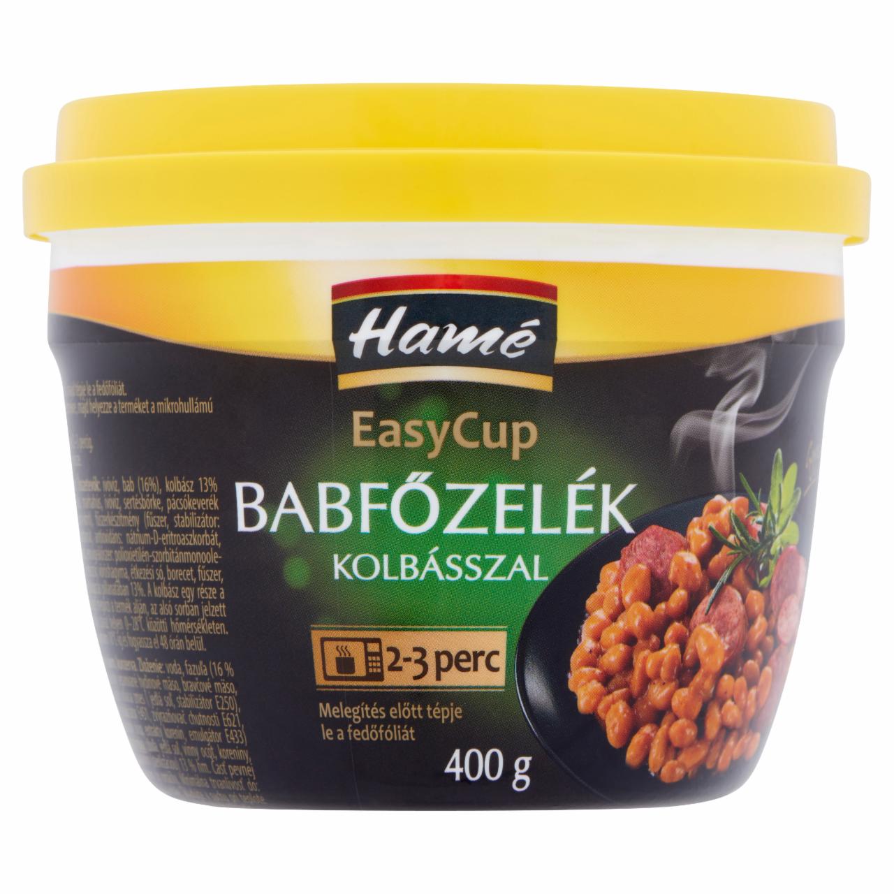 Képek - Hamé babfőzelék kolbásszal 400 g