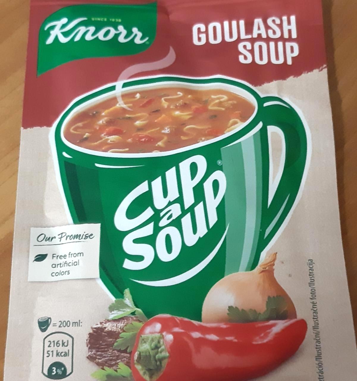 Képek - Knorr Cup a Soup instant gulyásleves 16 g