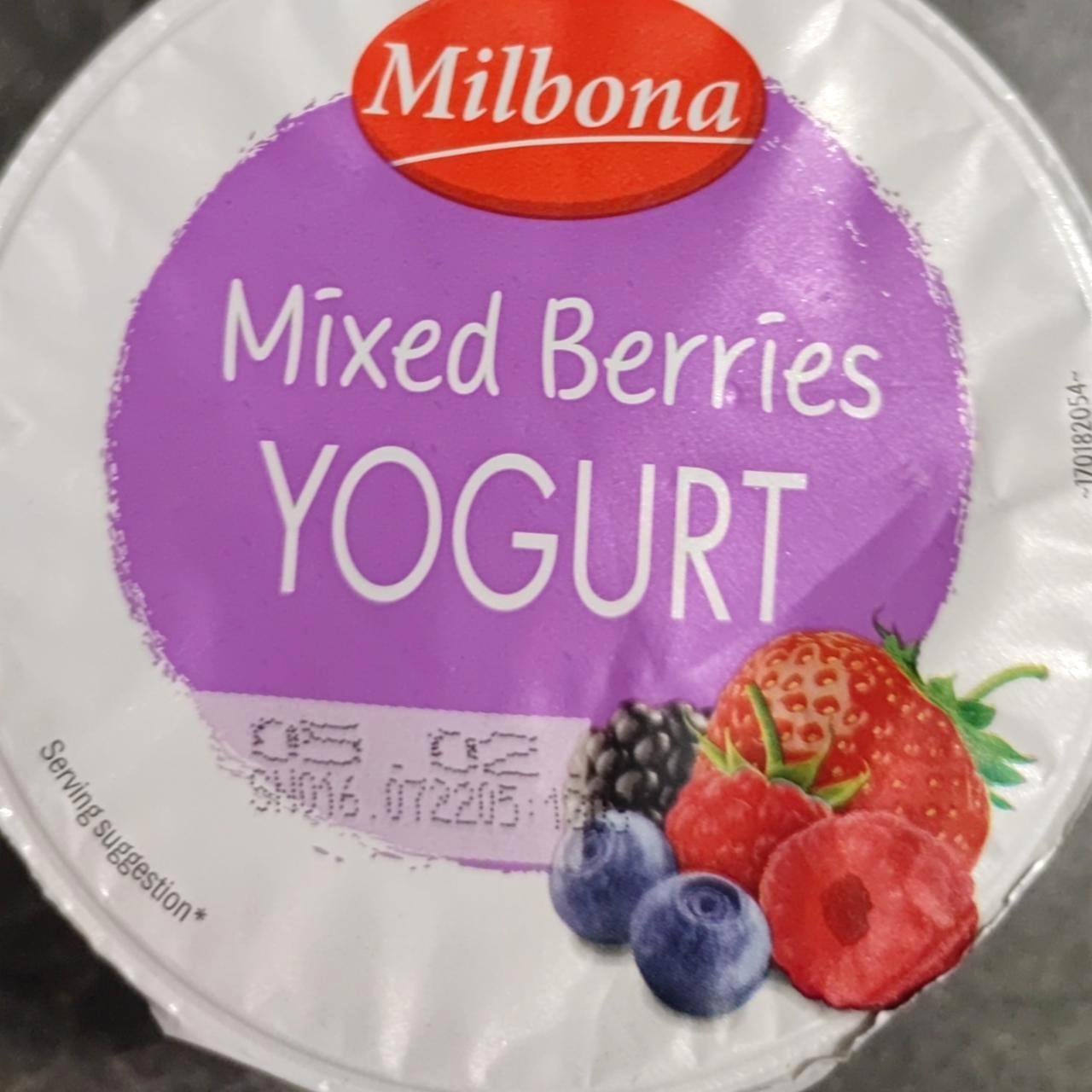 Képek - Mixed berries yogurt Milbona