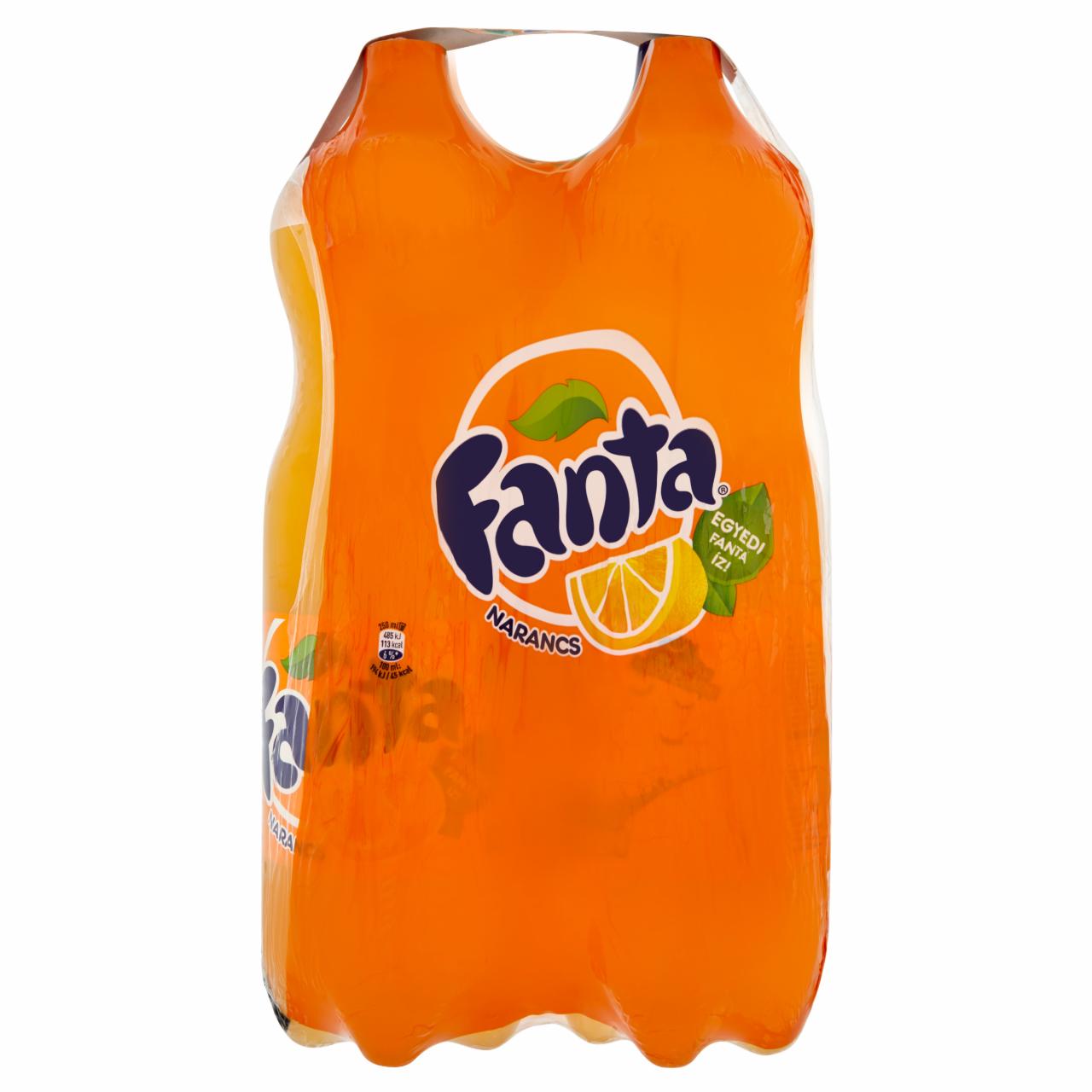 Képek - Fanta narancs szénsavas üdítőital 2 x 2 l