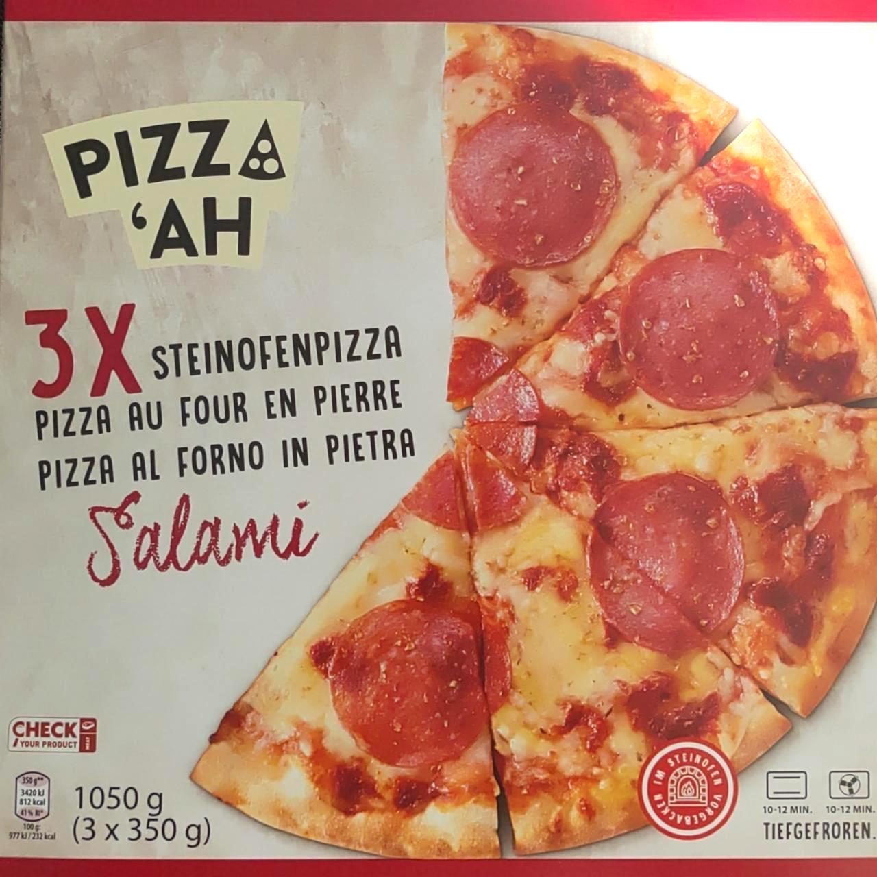 Képek - Szalámis pizza Pizza 'ah