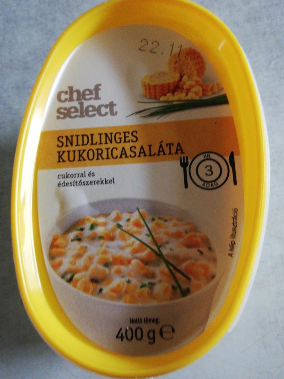 Képek - Snidlinges kukoricasaláta Chef select