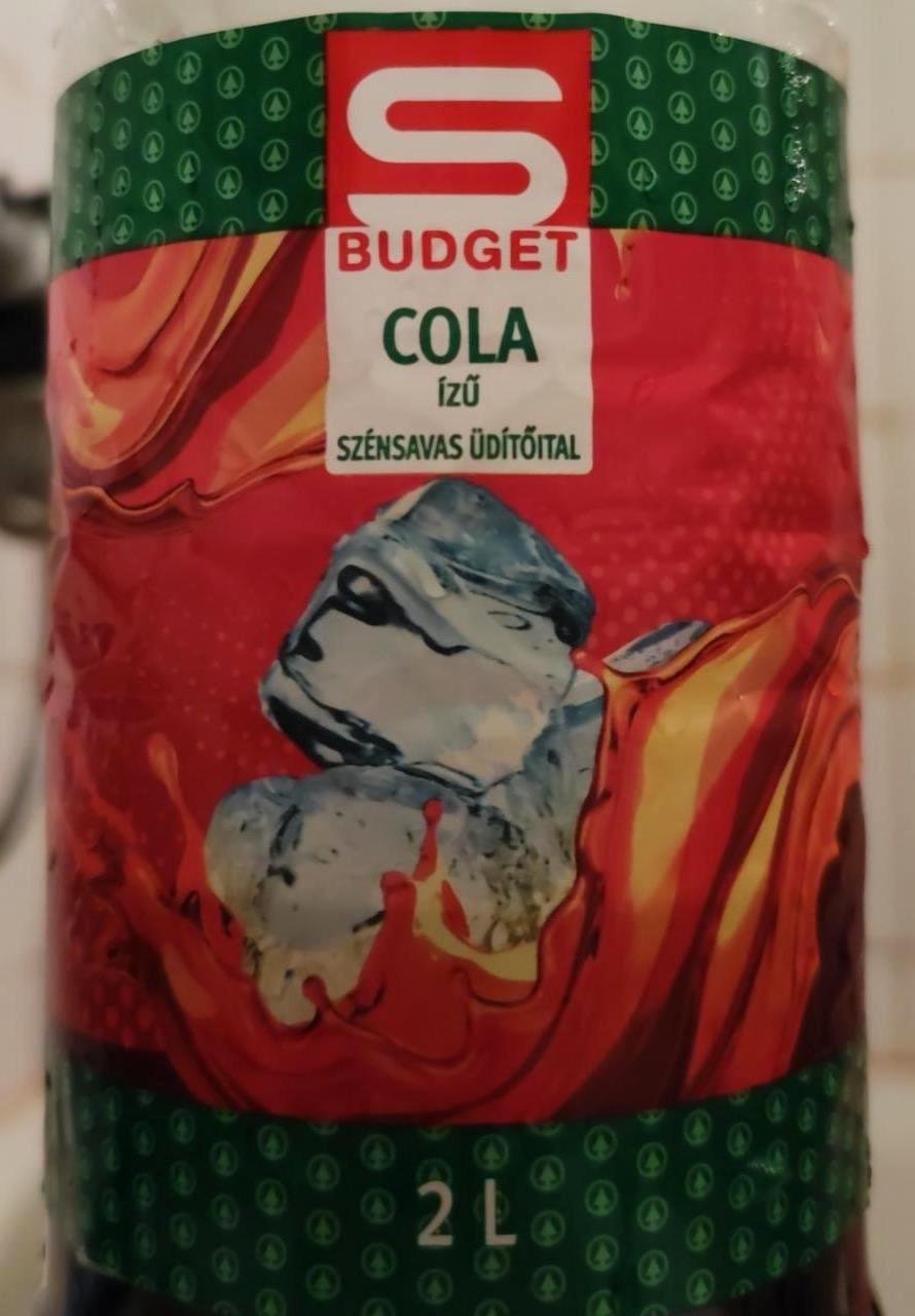 Képek - Cola ízű szénsavas üdítőital S Budget