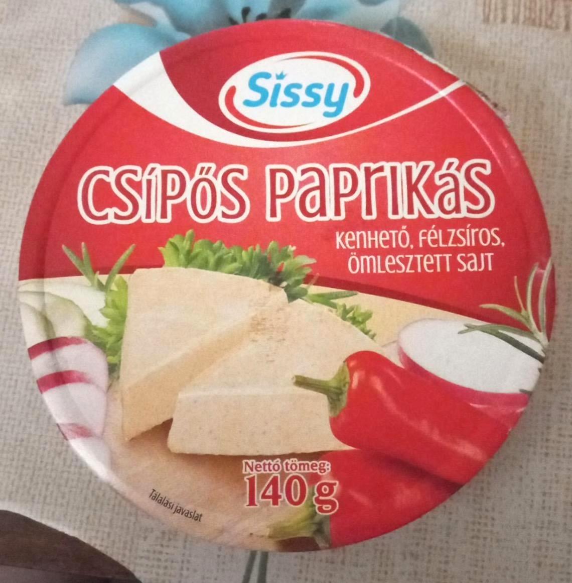 Képek - Csípős paprikás, kenhető, félzsíros ömlesztett sajt Sissy