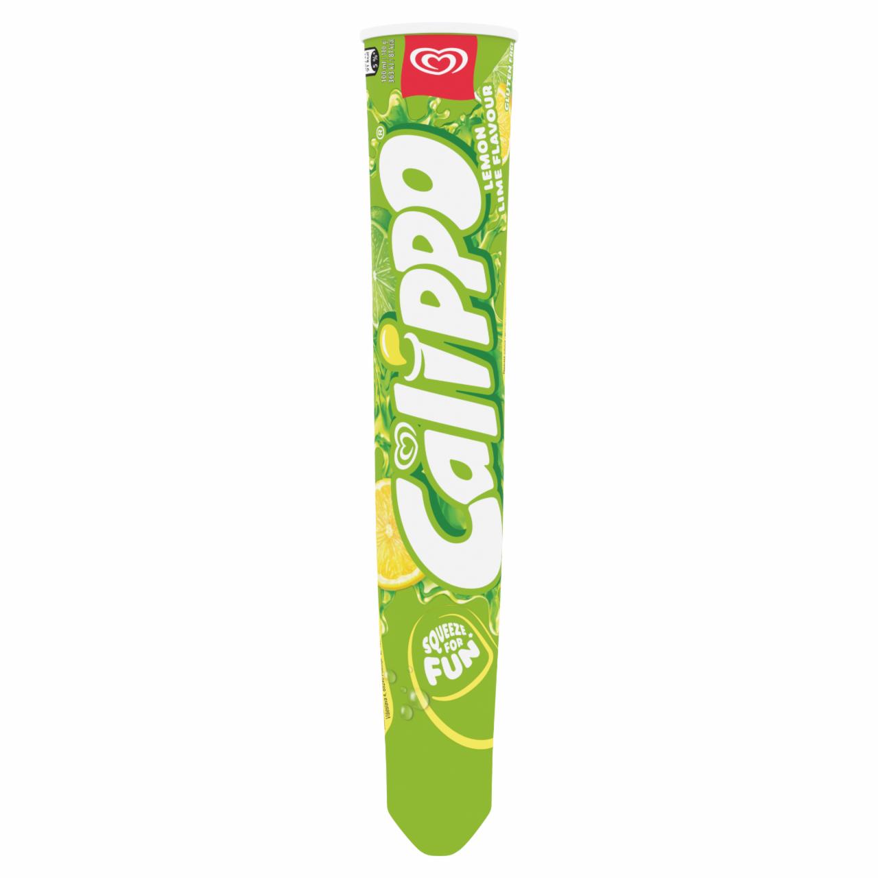 Képek - Calippo citromos gyümölcsjégkrém lime ízesítéssel 105 ml
