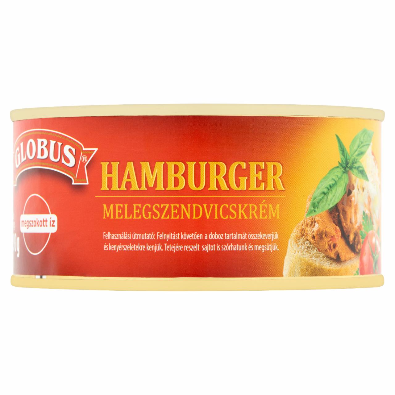 Képek - Hamburger melegszendvicskrém Globus
