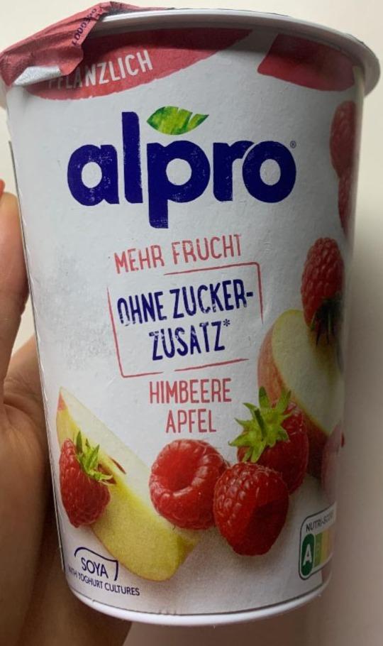 Képek - ALPRO almás-málnás szójagurt joghurt kultúrával 400 g