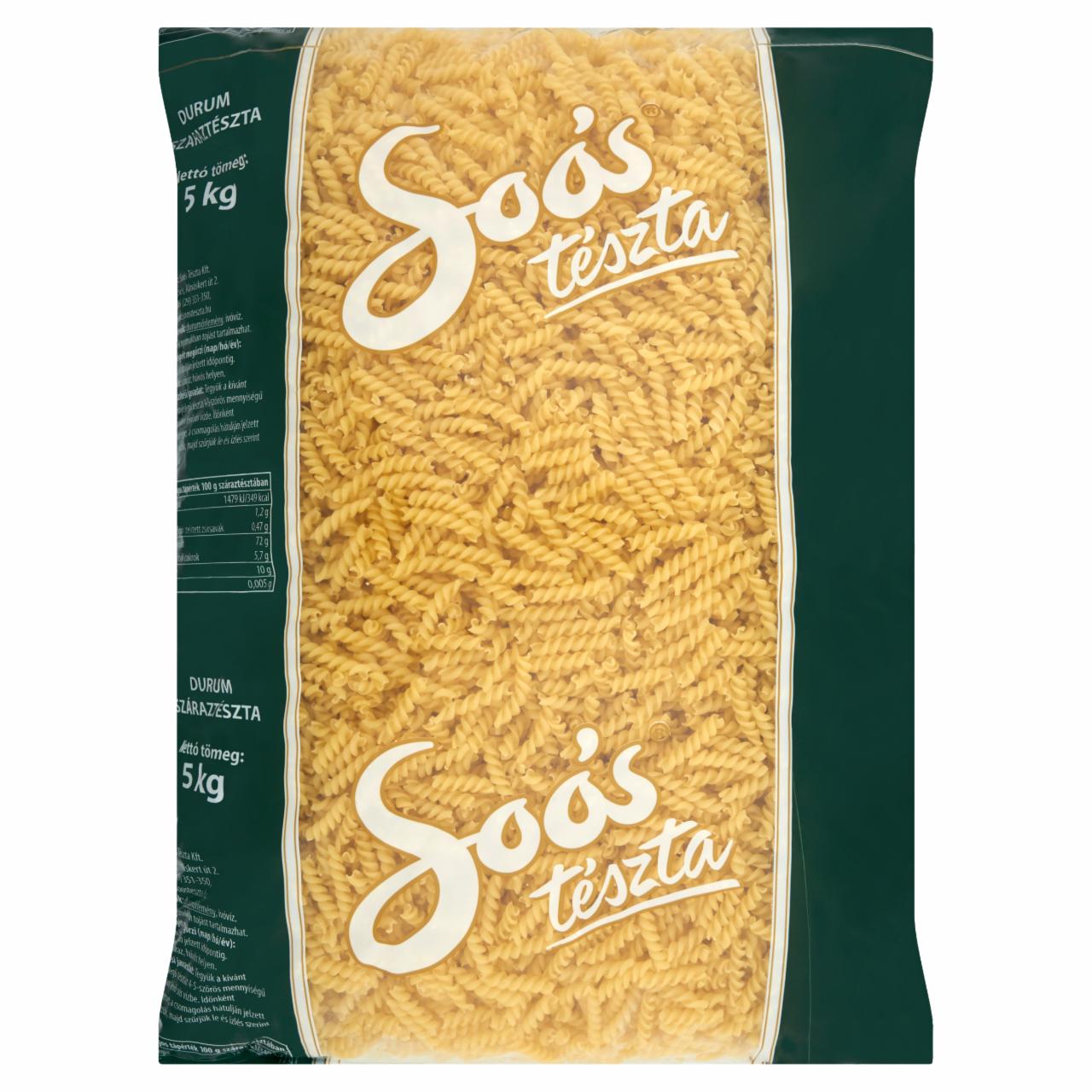 Képek - Soós Duro orsó durum száraztészta 5 kg