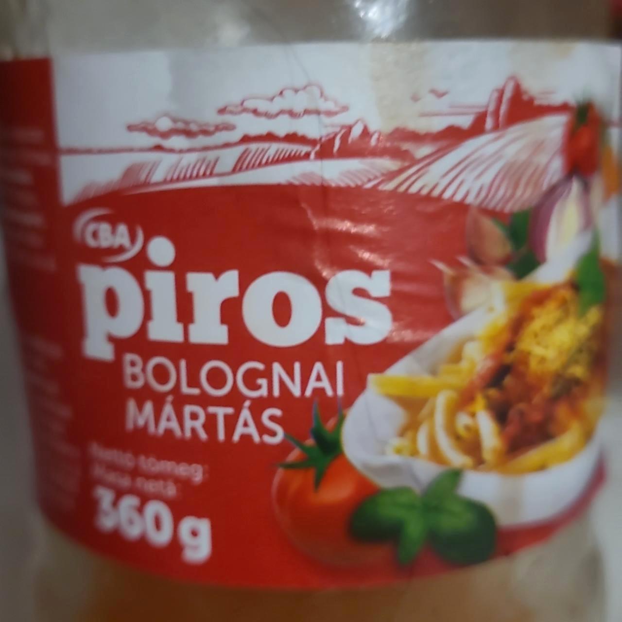 Képek - Bolognai mártás CBA piros