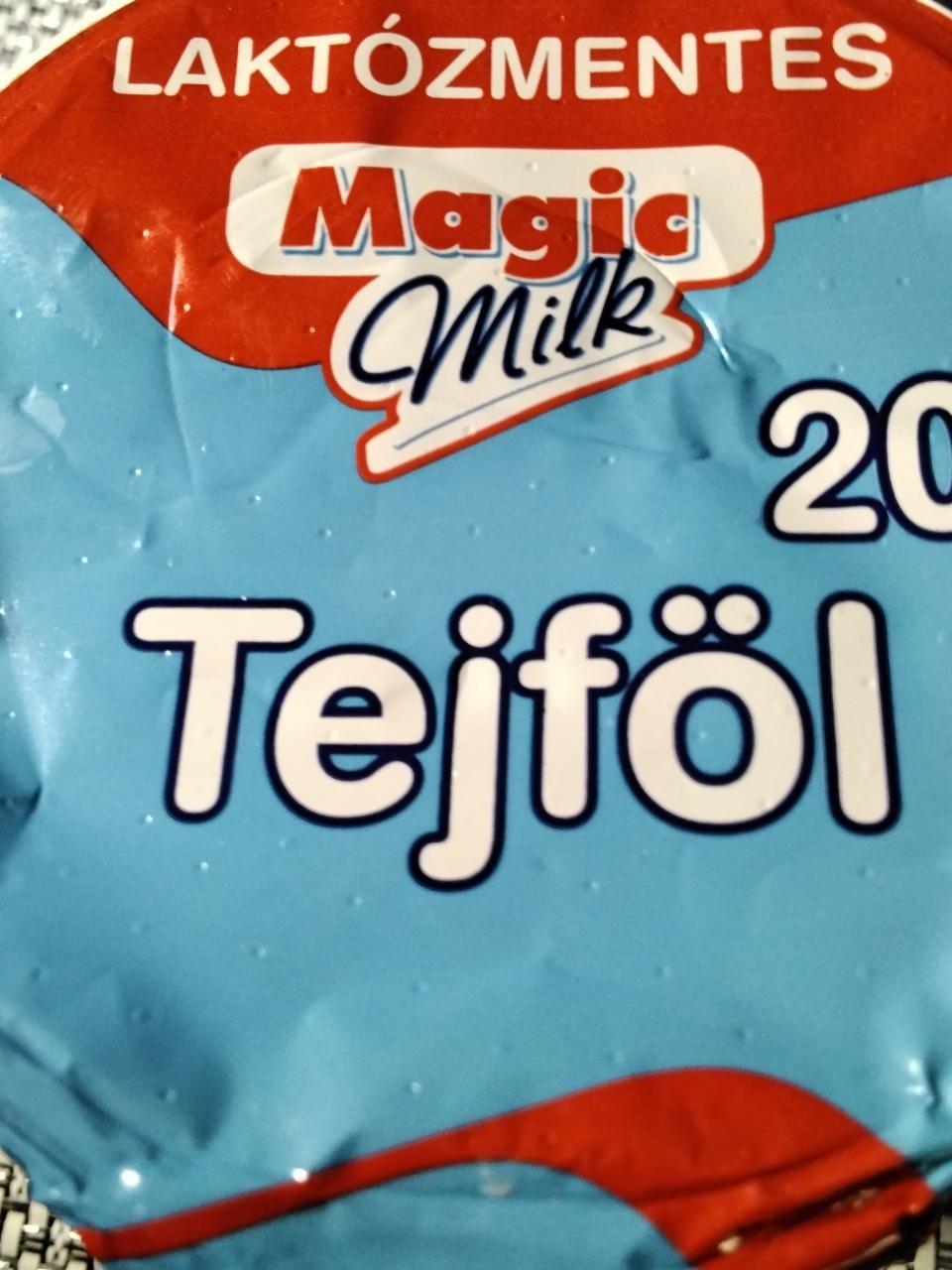 Képek - Laktózmentes tejföl 20% Magic Milk