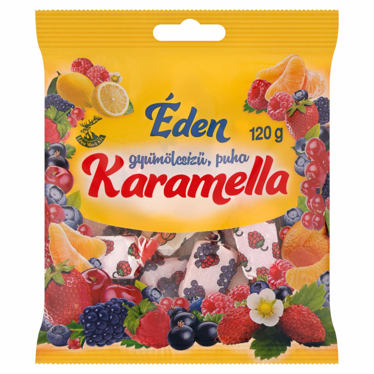 Képek - Éden gyümölcsízű, puha karamella 120 g