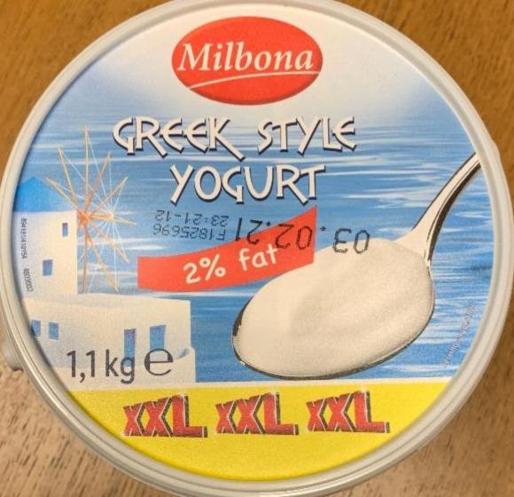 Képek - Greek style yogurt 2% fett Milbona