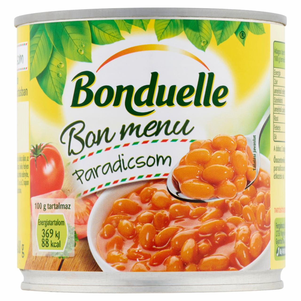 Képek - Bonduelle Bon Menu Paradicsom fehérbab paradicsommártásban 430 g