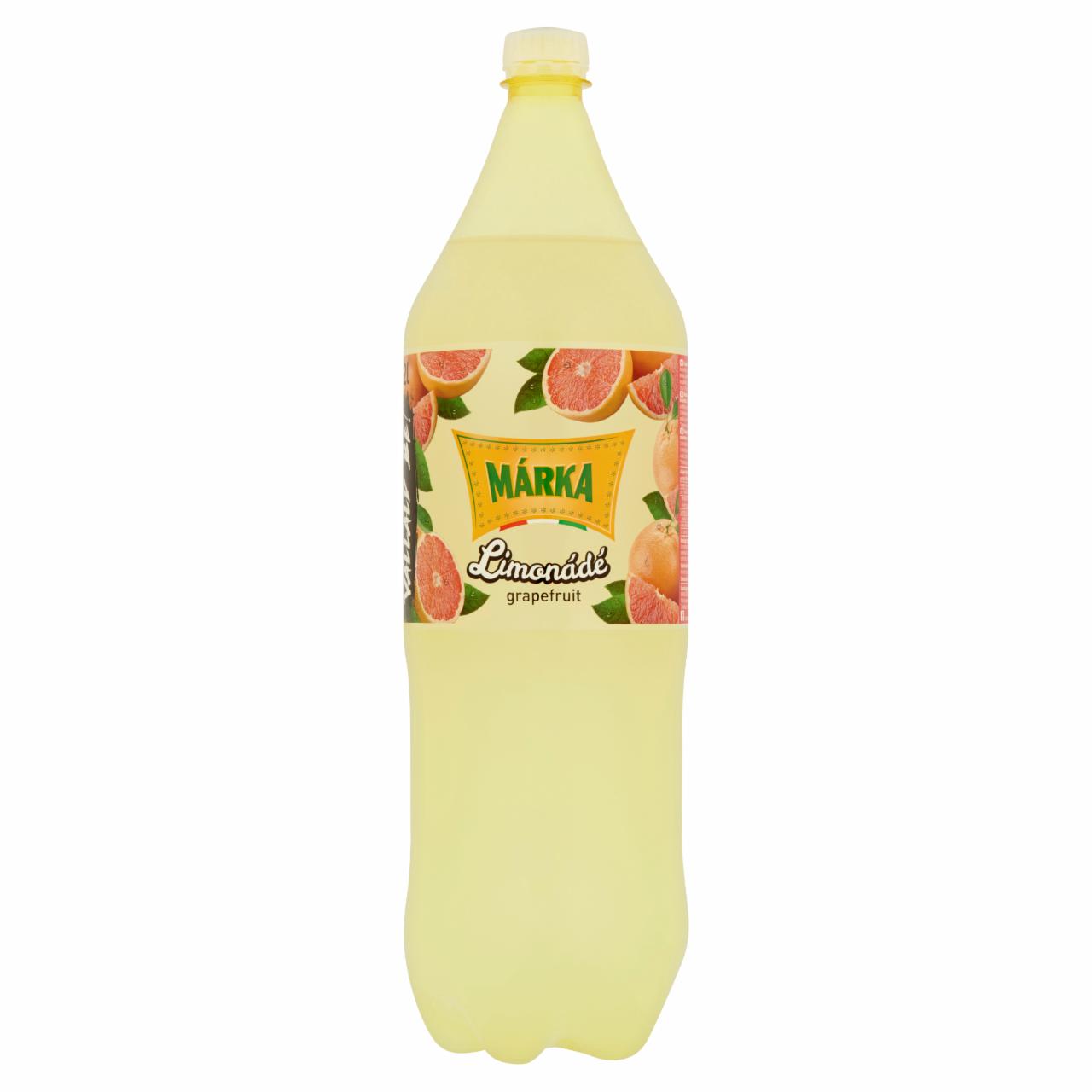 Képek - Márka Limonádé grapefruit-citromfű ízű energiamentes szénsavas üdítőital édesítőszerekkel 1,5 l