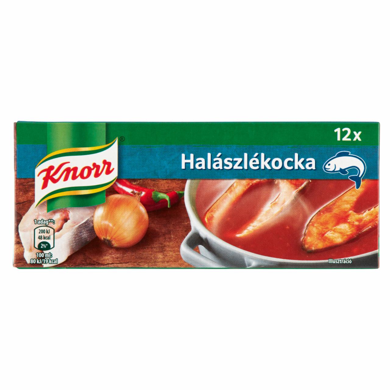 Képek - Knorr halászlékocka 12 x 10 g (120 g)