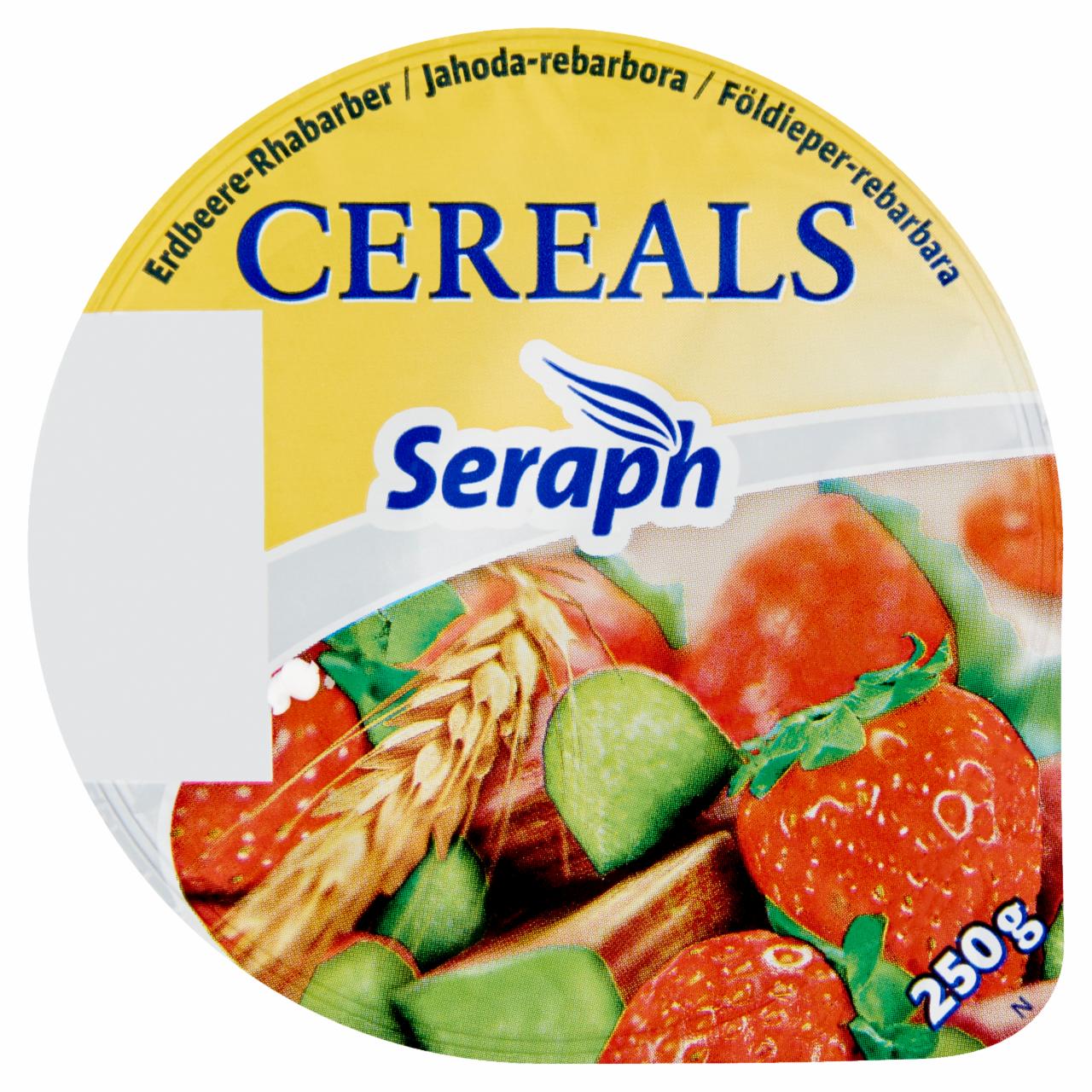 Képek - Seraph földiepres-rebarbarás joghurt gabonamagvas gyümölcskészítménnyel 250 g