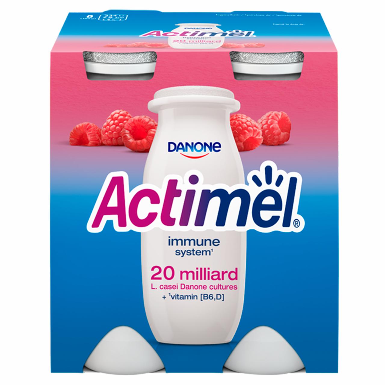 Képek - Actimel málnaízű joghurtital Danone