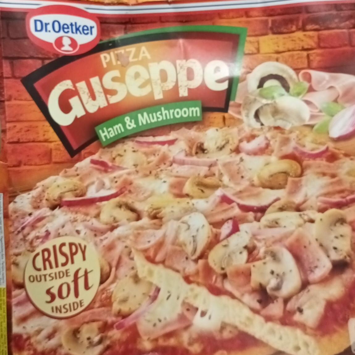 Képek - Dr. Oetker Guseppe gyorsfagyasztott pizza sonkával és gombával 425 g