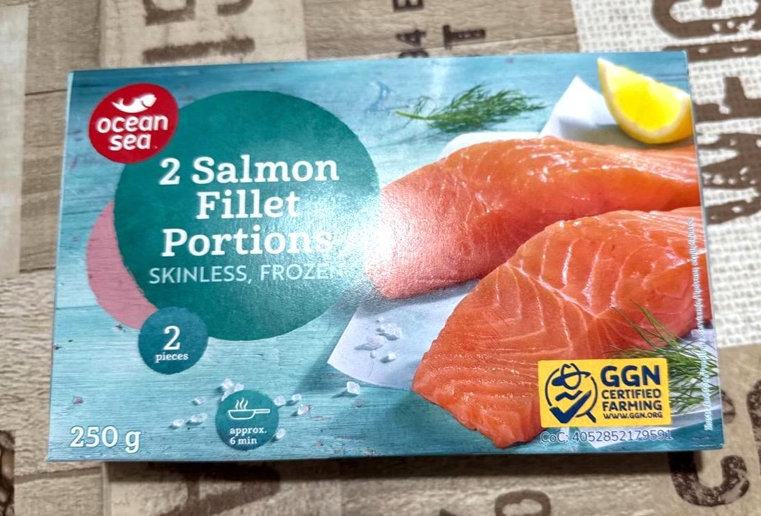 Képek - Salmon fillet portions Ocean sea