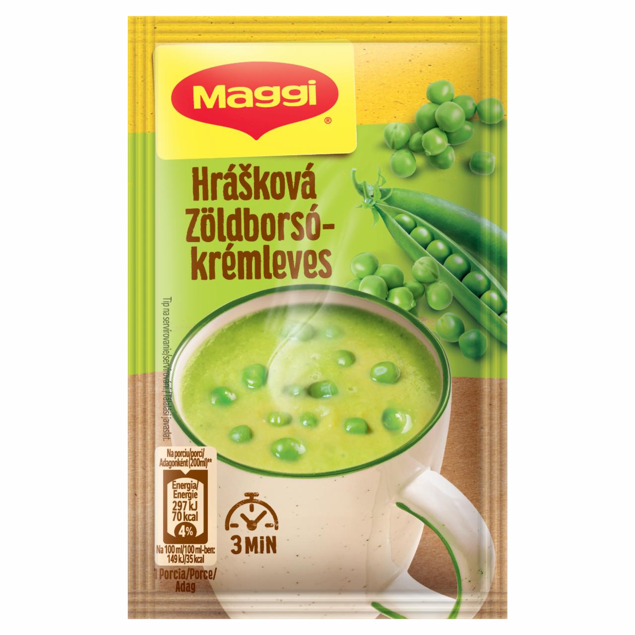 Képek - Maggi PárPerc zöldborsókrémleves 21 g