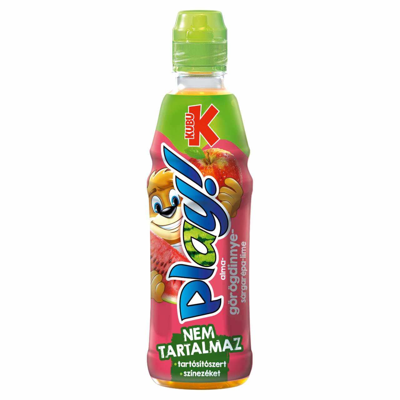 Képek - Kubu Play! alma-görögdinnye-sárgarépa-lime ital 400 ml