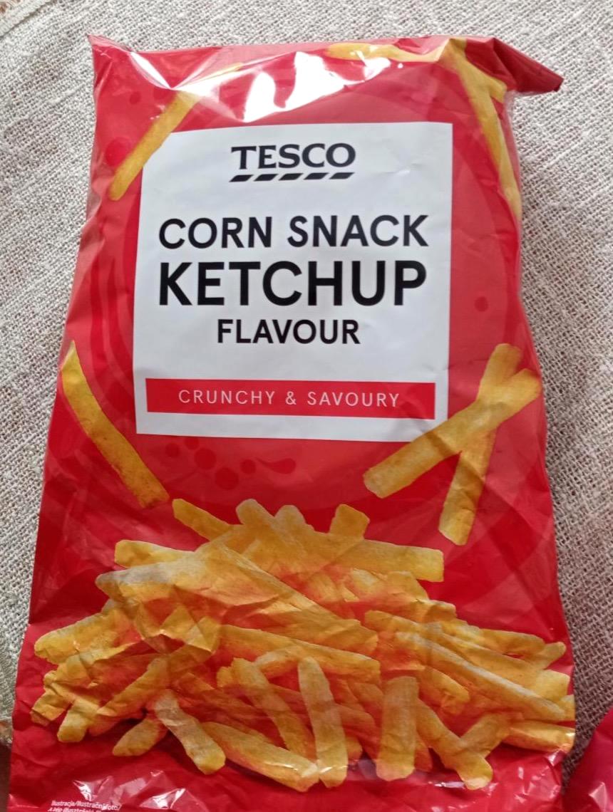 Képek - Corn snack ketchup flavour Tesco