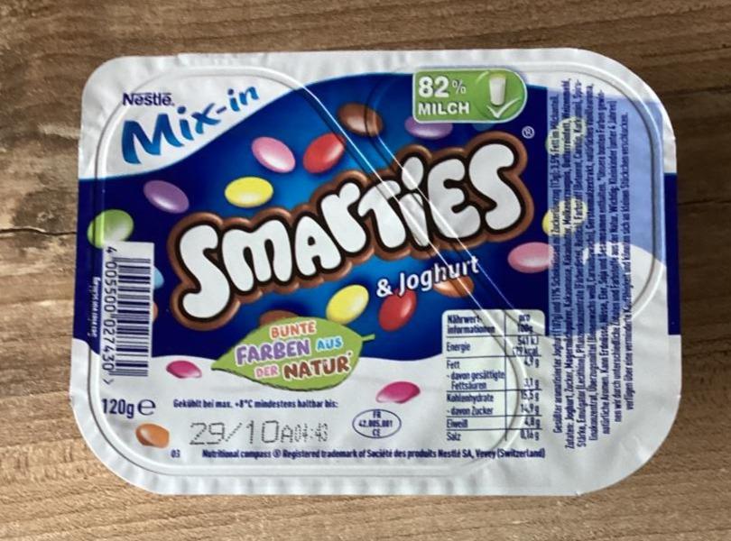 Képek - Smarties Mix-in joghurt tejcsokoládé drazséval
