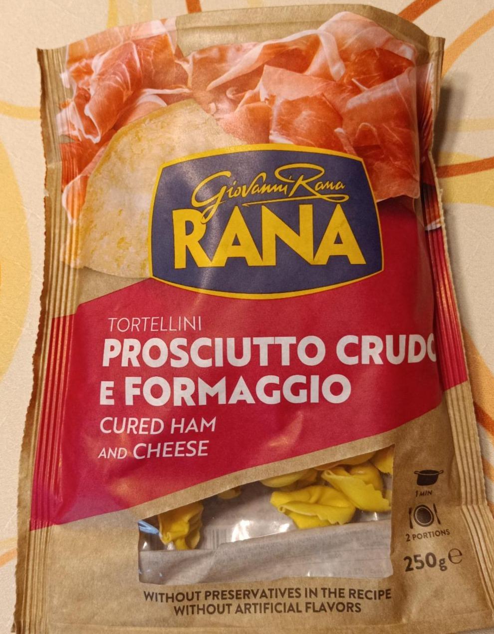 Képek - Giovanni Rana nyers sonkával és sertéshússal töltött tojásos friss tészta 250 g