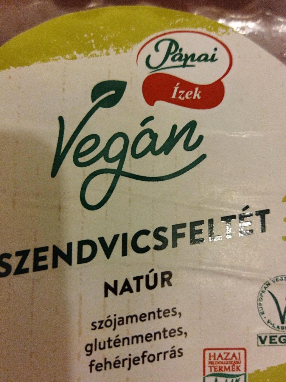 Képek - Pápai Vegán szeletelt natúr szendvicsfeltét 100 g