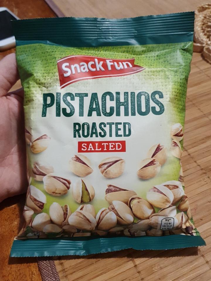 Képek - Pisztácia, pörkölt és sózott Snack Fun