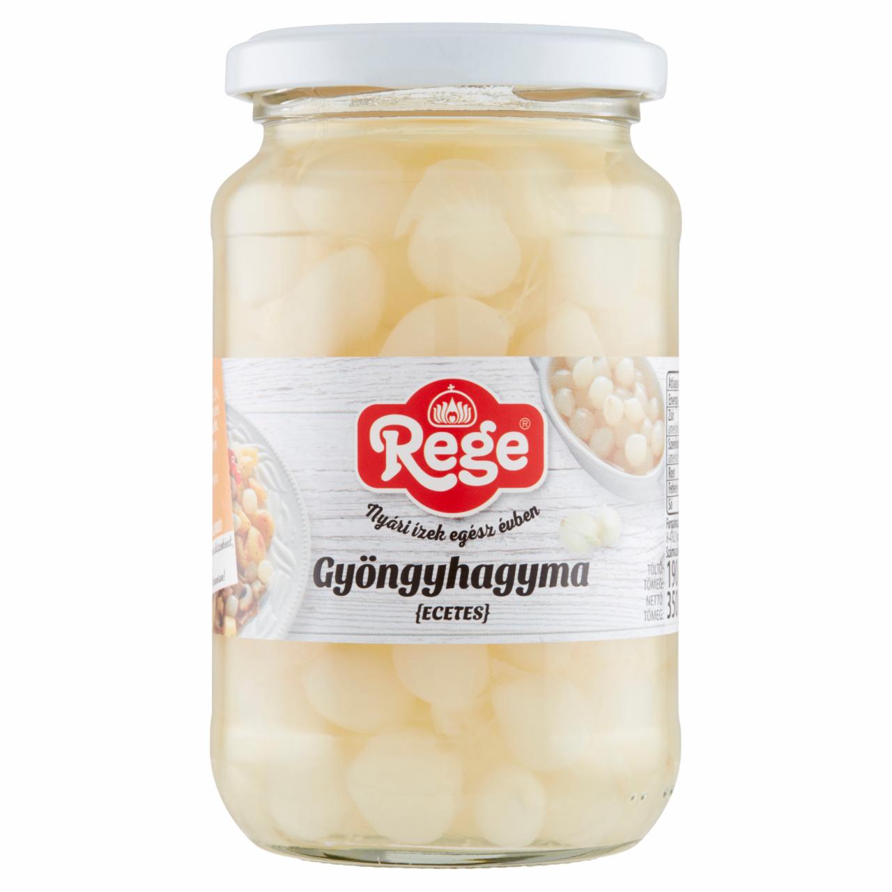 Képek - Rege ecetes gyöngyhagyma 350 g