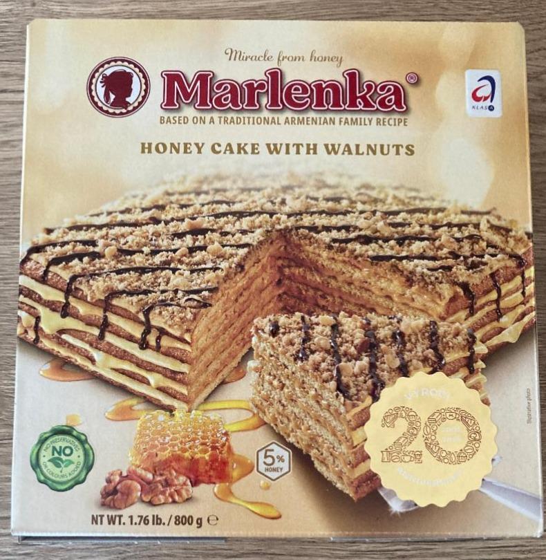 Képek - Marlenka mézes torta dióval 800 g