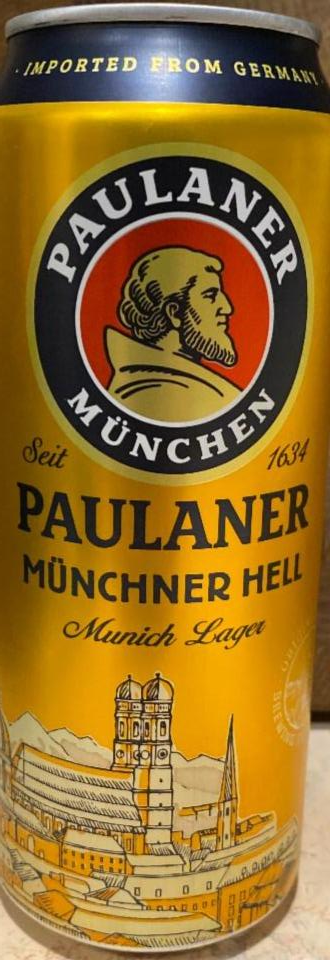 Képek - Német világos sör 4,9% Paulaner Münchner Hell