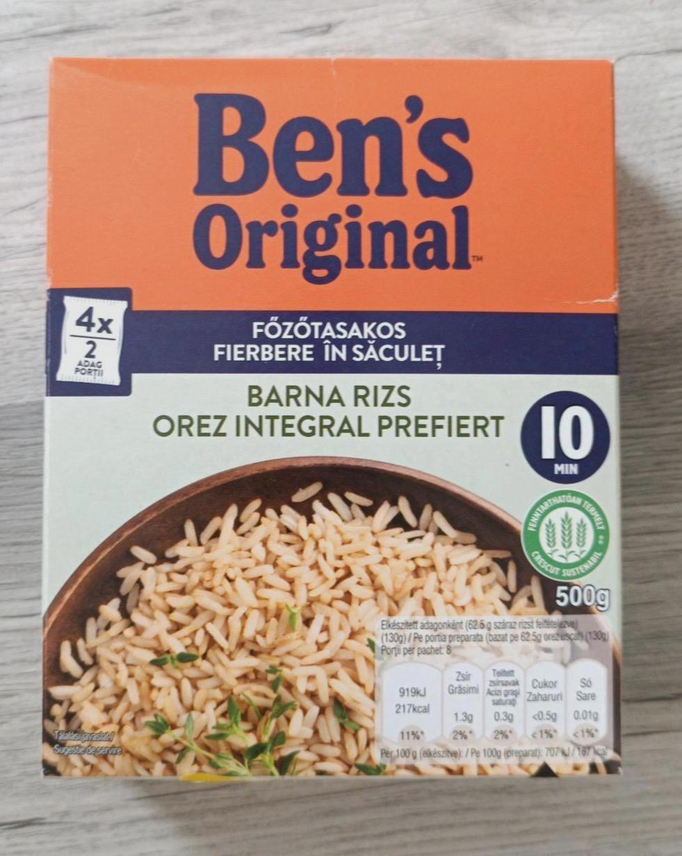 Képek - Ben's Original Főzőtasakos barna rízs