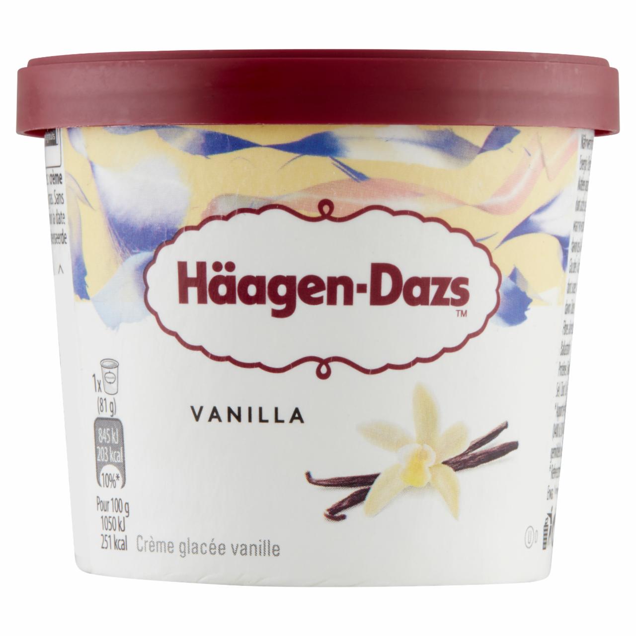 Képek - Häagen-Dazs vanília ízű jégkrém 95 ml